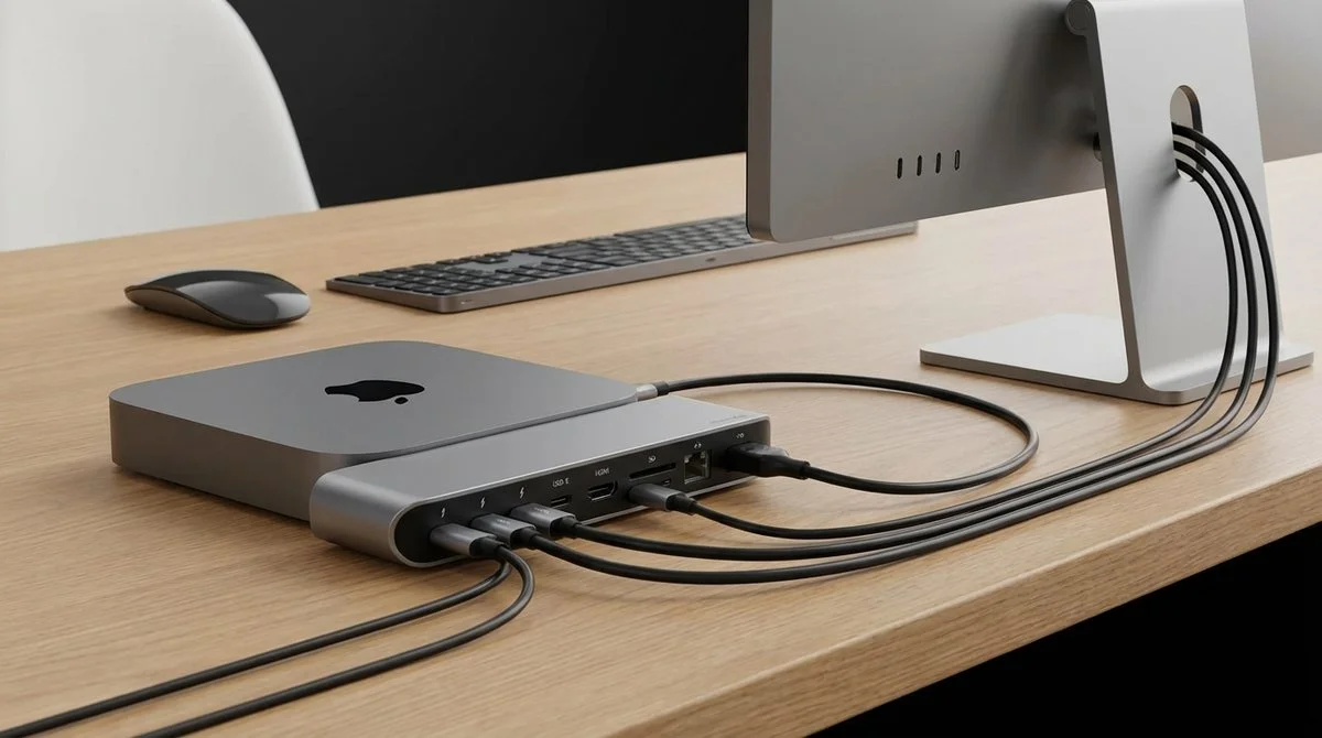 Mac Mini M4 ドッキングステーション